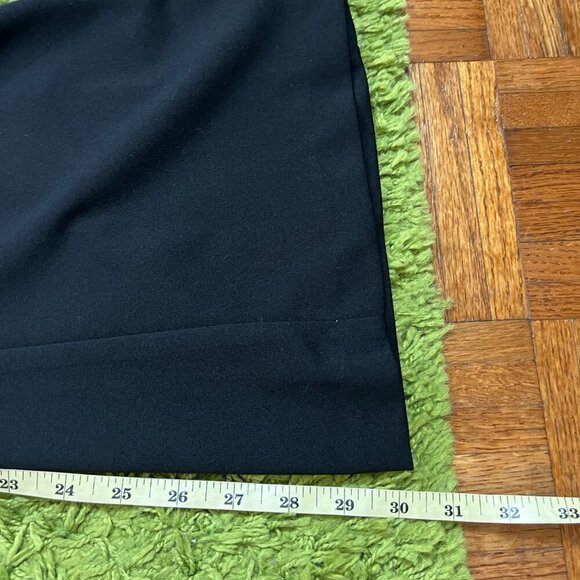 Connected Apparel Stretch Popover Split Flutter Sleeve Jumpsuit Sz 4 Black - Picture 9 of 11